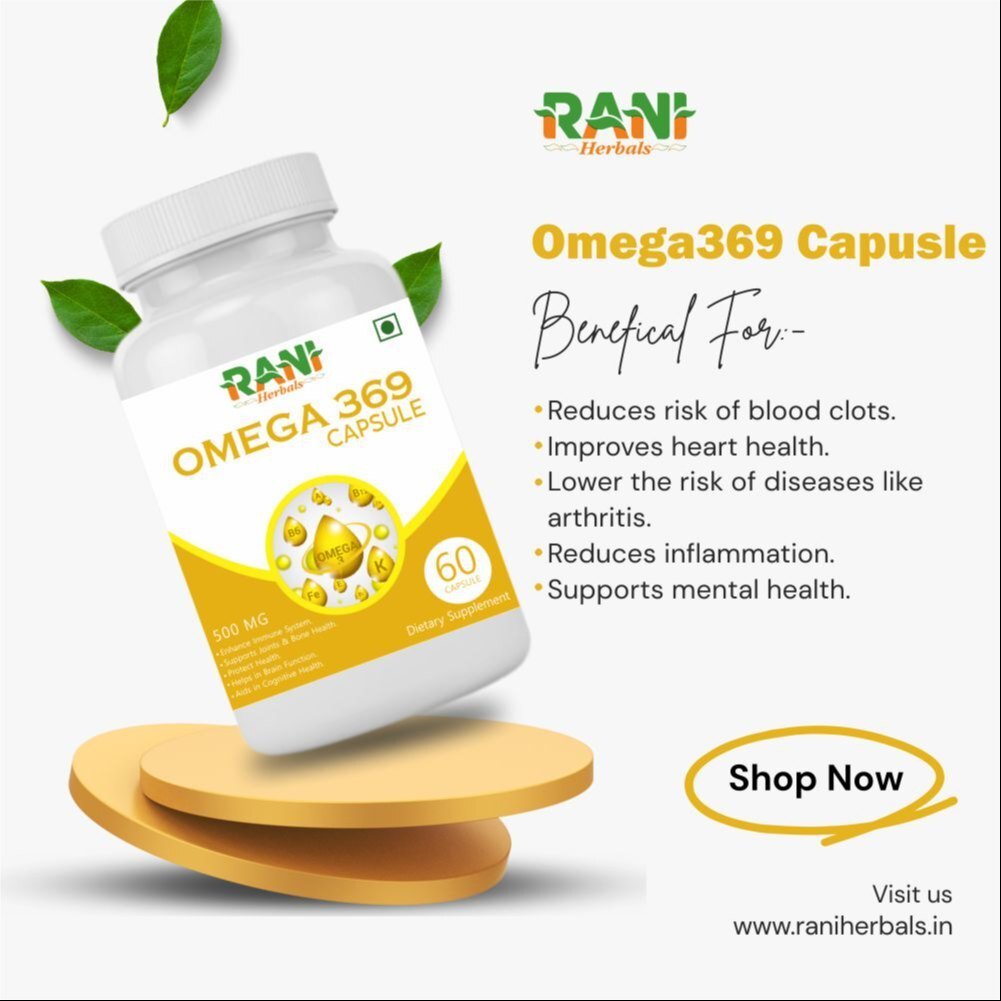 Herbal Omega Softgel Capsule