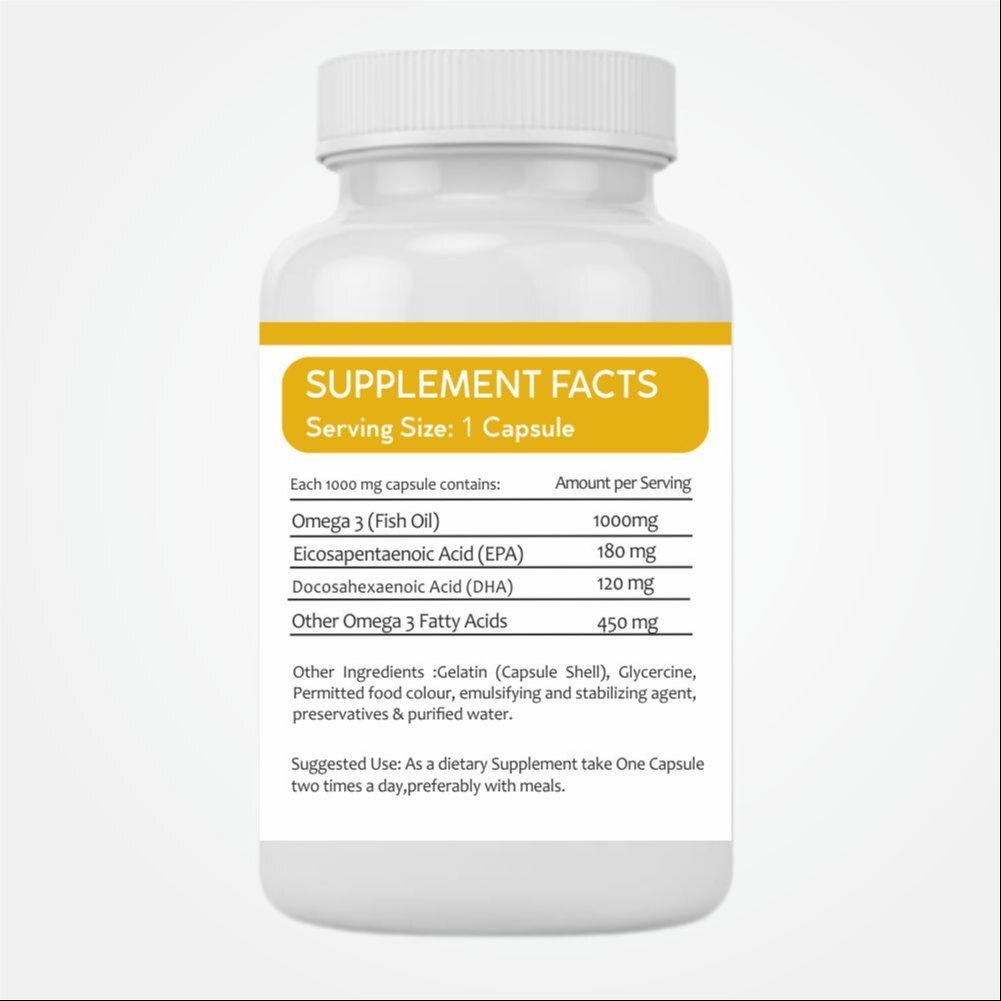 Herbal Omega Softgel Capsule