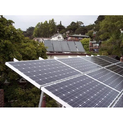 Solar Power Panel - Color: Black