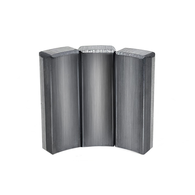 W115 Pedestal Fans Motor Arc Ferrite Magnet R29.5*r21.5*14.5*38*8 - Color: Black