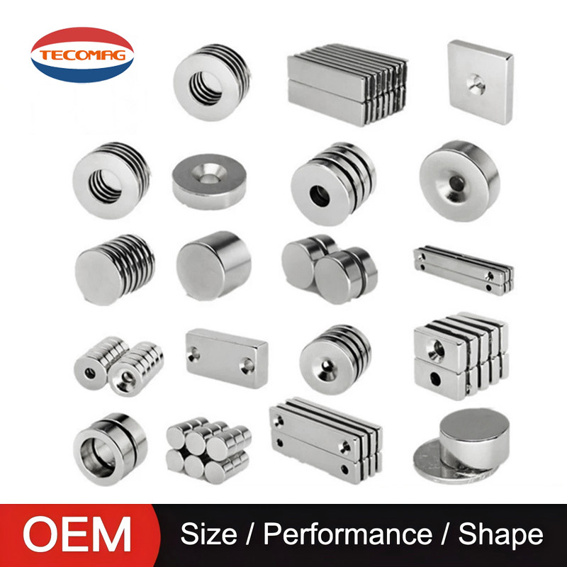 Countersunk Ndfeb Magnets - Application: Industrial Applications