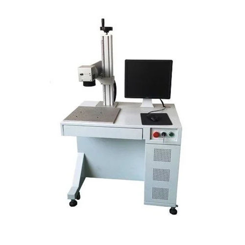 Semi Automatic Metal Laser Marking Machine - Laser Type: Co2