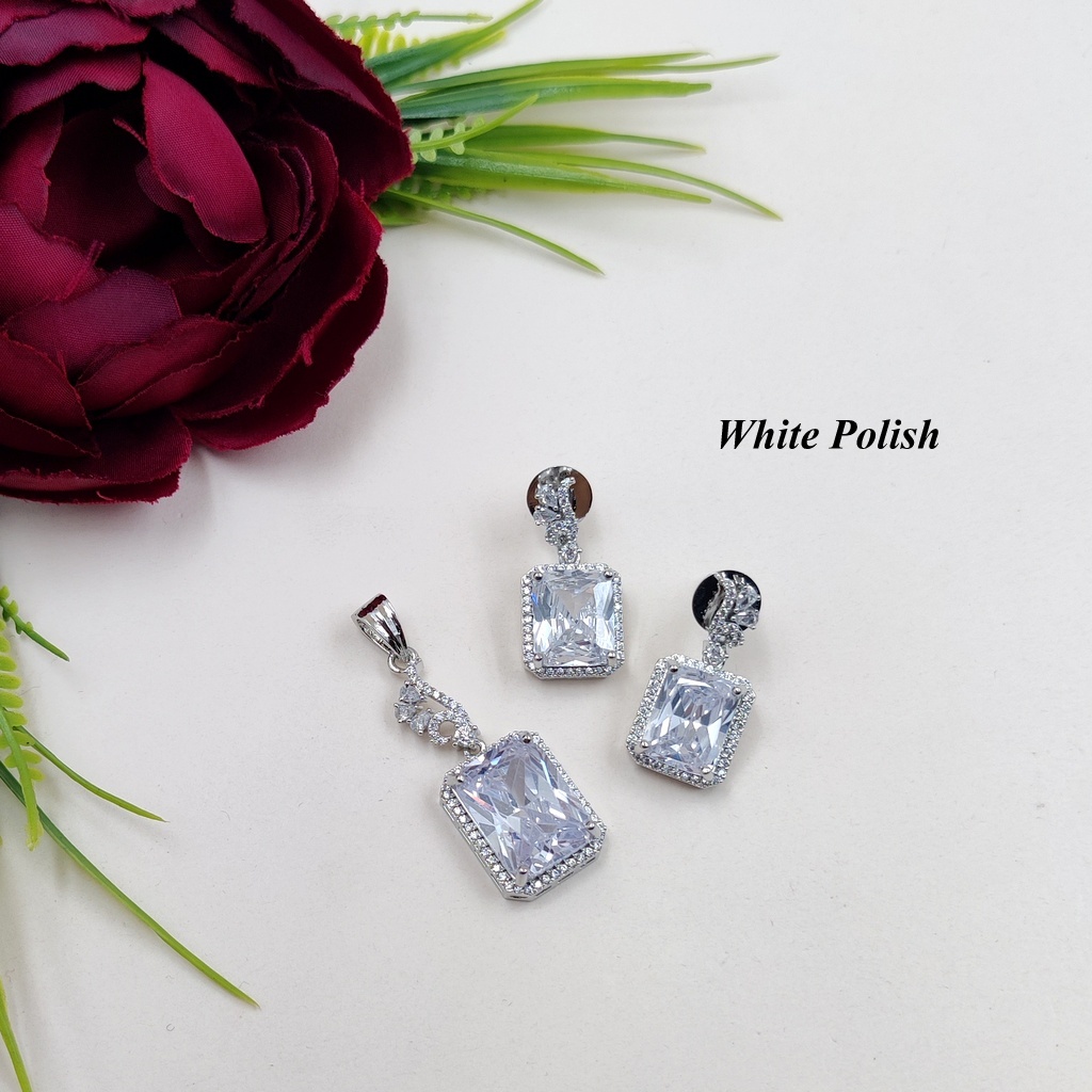 Timeless beauty AD Necklace Set