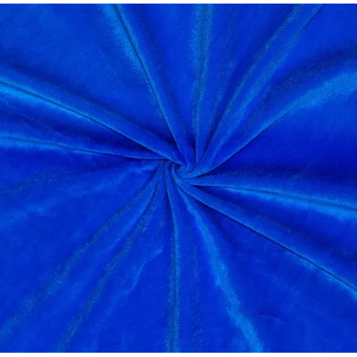 240 GSM Polyester Velvet Fabric - 100% Durable Polyester, Washable Plain Design with Bright Shine for Elegant Home Decor