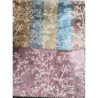 Heavy Knitting Digital Print Curtain Fabric - 100% Polyester, 48 Inches Wide, Multicolor Printed Design, Washable, Weighs 25 Kg 