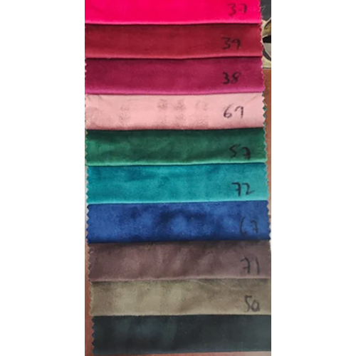 Holand Velvet Fabric With Backing