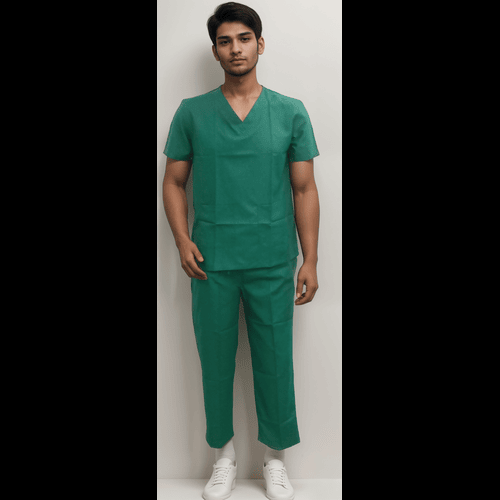 Scrub Dress Polyster Green