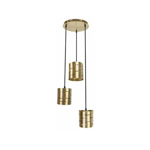 Philips Roseate Lead l 3 Head Pendant Light