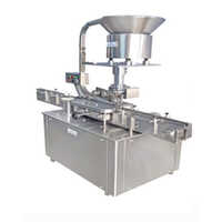 Automatic Measuring And Dosing Cup Placement And Pressing Machine - Color: Silver