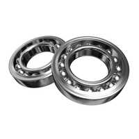 40mm Automobile Ball Bearing - Stainless Steel, Double Row, Sealed Design | Flanged Bushes For Stability, 1-year Warranty