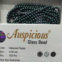 4mm Pearl Glass Beads - Beads Colour: Green