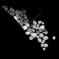 Ad Polki Shapes Diamond - Genuine Oval Diamonds 2.5x4mm To 4x6mm | Lightweight 30 Grams, Elegant White Stone Jewelry