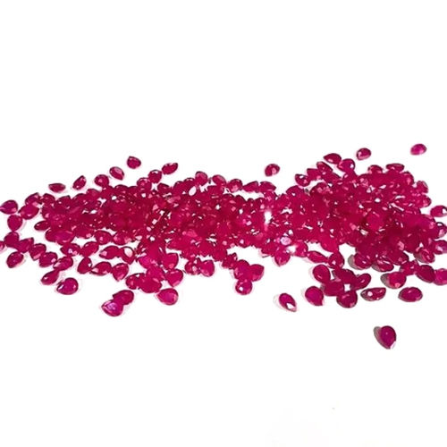 Synthetic Ruby Stone - Jewelry Type: Accessories