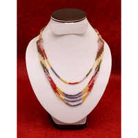 Multicolor Glass Beads - Polished Round Shape, Glossy Finish For Creative Jewelry And Crafting Projects