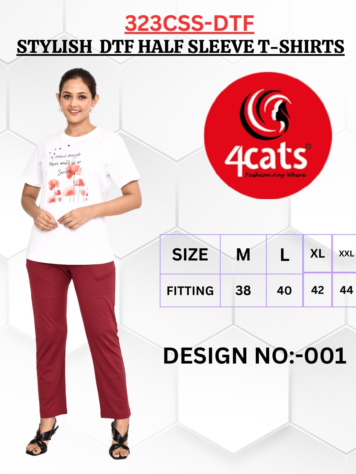 Stylish Outing Prt T-shirts - Color: Available In Various Colors And Designs