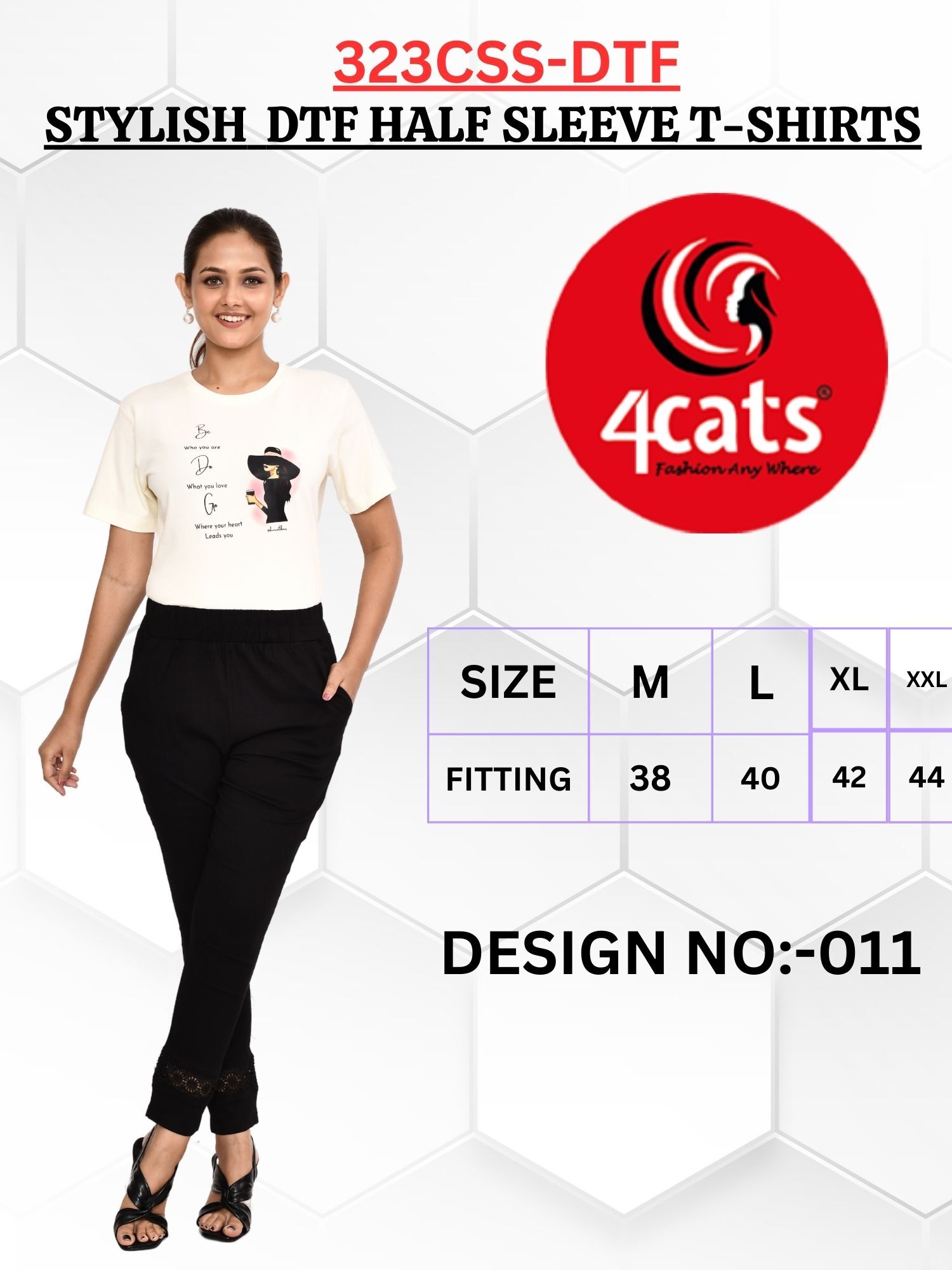 Stylish Outing Prt T-shirts - Color: Available In Various Colors And Designs