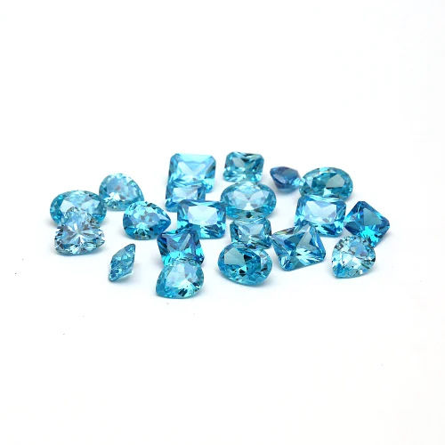 Cz Blue Topaz - Shape: Oval Cut