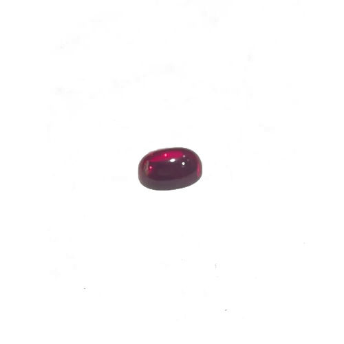 Red Imitation Cabochon - Material: Ruby