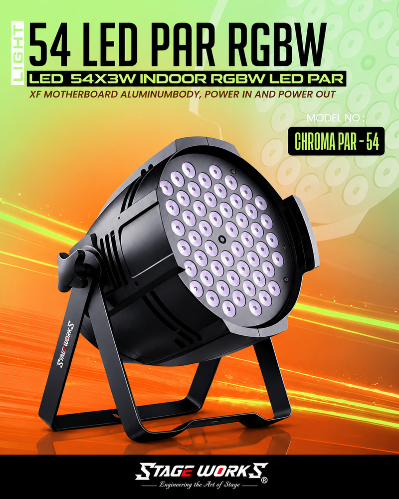 Auditorium Sw Chroma Lp54X Cob Led Par - Features: Best Quality
