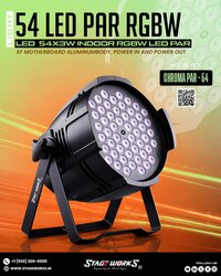Auditorium Sw Chroma Lp54x Cob Led Par - Features: Best Quality
