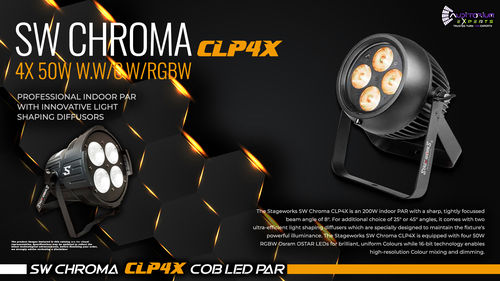 SW Chroma CLP4X COB PAR