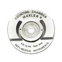 Makler Counting Chamber - High-quality Plastic & Steel, Semi-automatic, Electrically Powered For Quick Cell Counting In Hospitals & Clinics