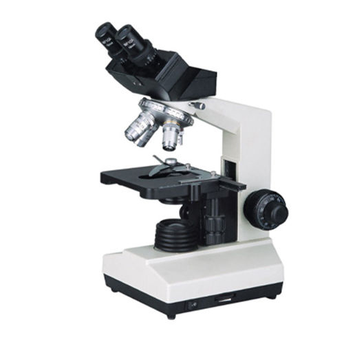 Binocular Microscope - Color: White & Black