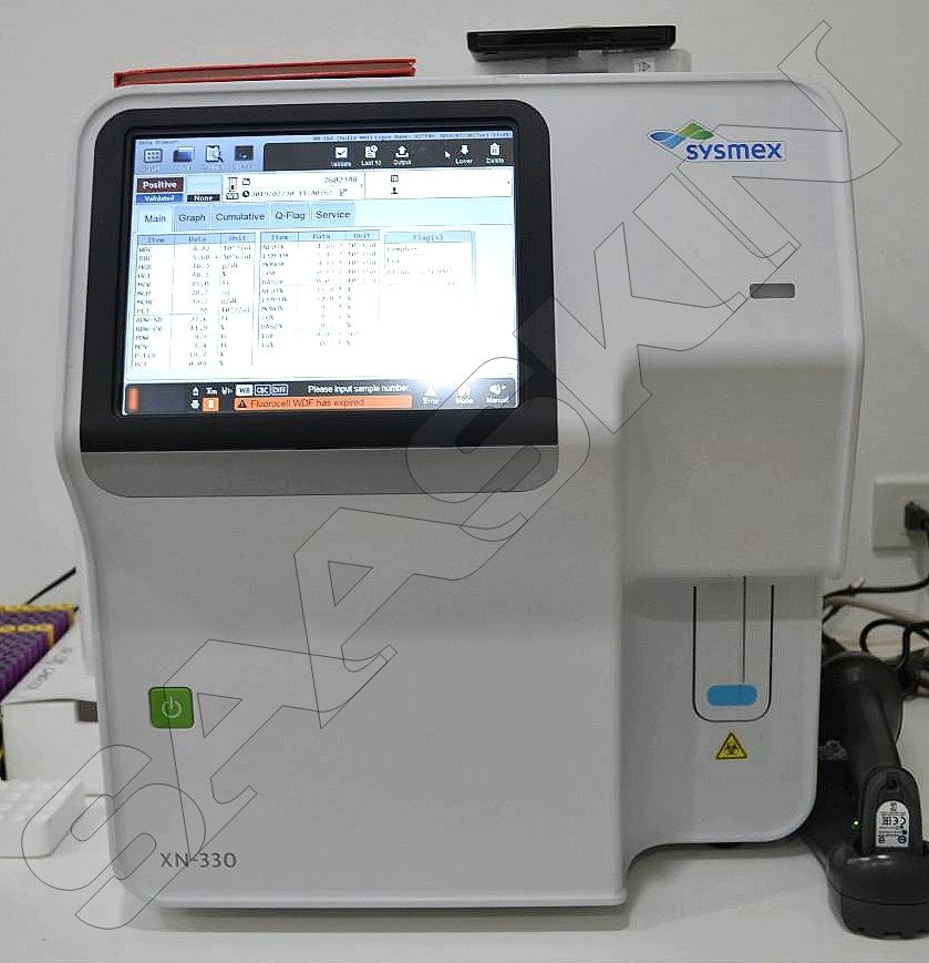 Sysmex XN-330 Automated Hematology Analyzer