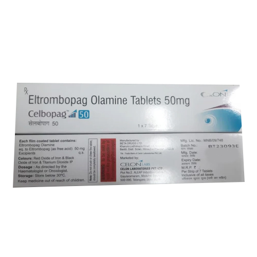 50mg Elrombopag Olamine Tablets