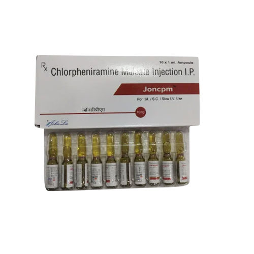 10Ml Chlorpheniramine Maleate Injection Ip - Ingredients: Chemicals