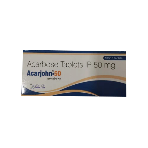 50mg Acarbose Tablets IP