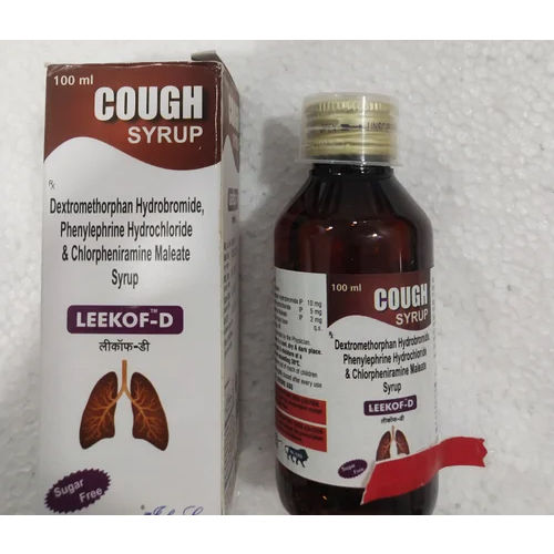 100Ml Hydrobromide Phenylephrine Hydrochloride Cough Syrup - Drug Type: General Medicines