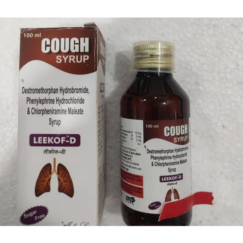 100ml Hydrobromide Phenylephrine Hydrochloride Cough Syrup