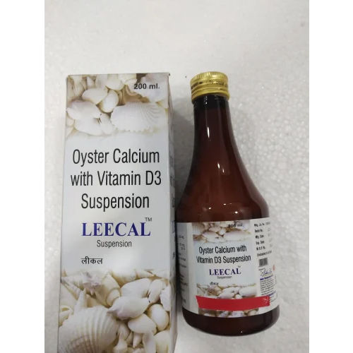 200Ml Oyster Calcium With Vitamin D3 Suspension - Dosage Form: Liquid