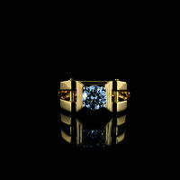 1.00 Carat Lab-Grown Diamond Ring in 18KT Yellow Gold | Ethical Luxury by SK Diam