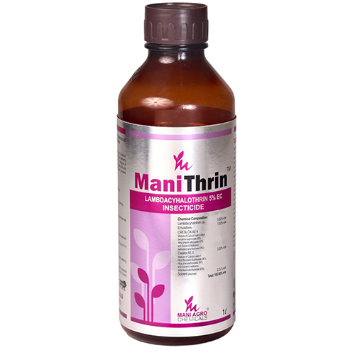 Mani Thrin Lambdacyhalothrin 5% EC Insecticide