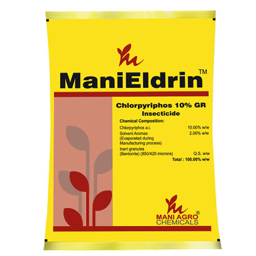 Mani Eldrin Chlorpyriphos 10% GR Insecticide