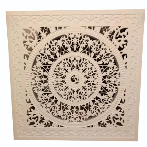 Temple Carved Makrana Marble Jali