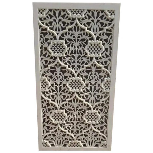 Rectangular Makrana Marble Jali - Color: White