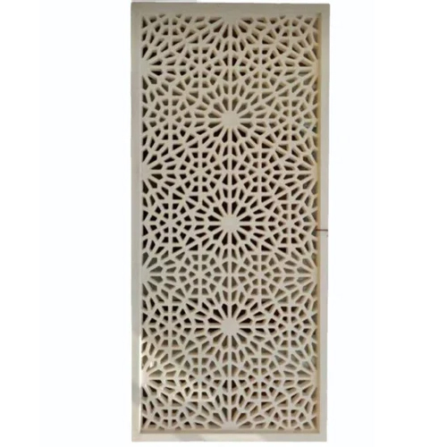 Rectangular Brown Marble Jali