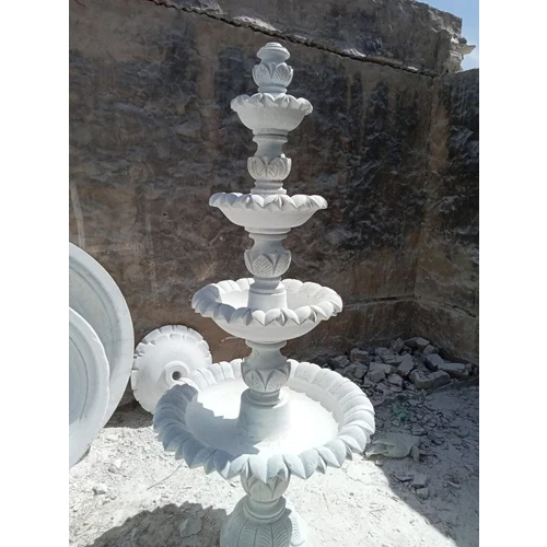 White Marble Fountain
