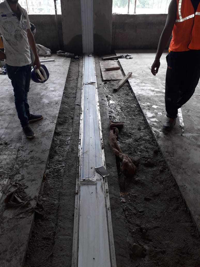 Vertical Joint Epdm Pasting And Sealing - High Strength Lightweight Epdm Material | Corrosion Resistant Finish, Powder Coated For Industrial Usage