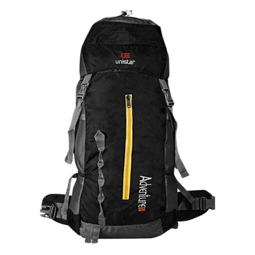 Unistar Black Rucksack Bag