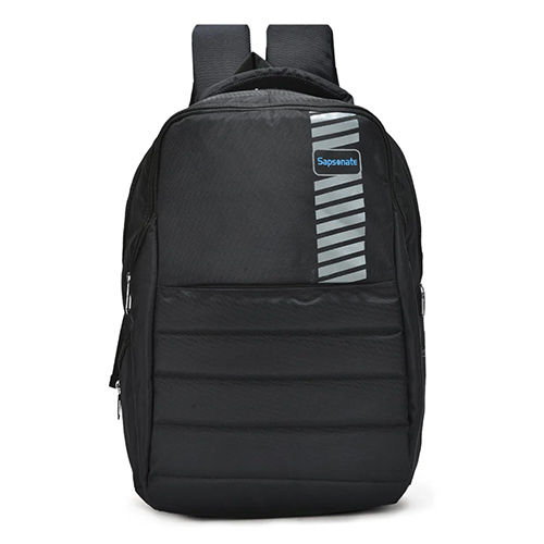 Fancy Laptop Backpack Bag - Color: Black