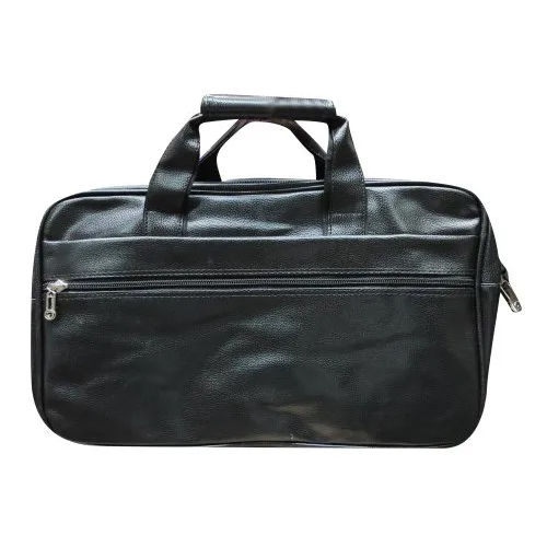 Pu Leather Office Laptop Bag - Color: Black