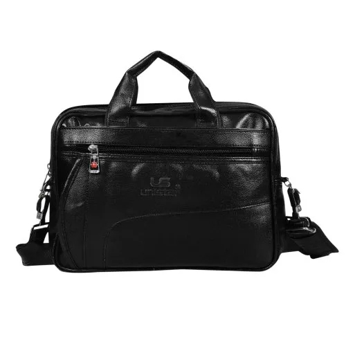 US 3103 PU Leather Laptop Bag