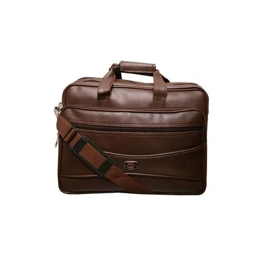 Office File Bag - Color: Brown