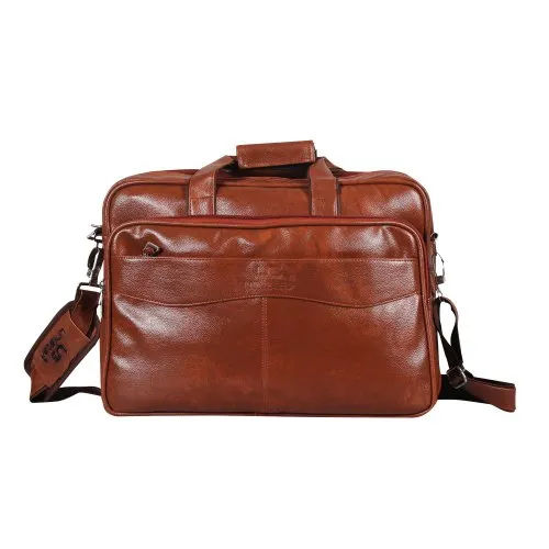 Expandable Office Messenger Bag - Color: Brown