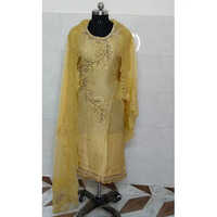 Ladies Golden Three Pieces Suits