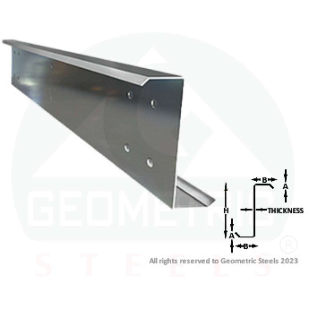 U-section Purlins - Galvanised, Customizable Lengths From 1.00 Mm To 3.00 Mm | Strong, Durable, Lightweight Cold Roll Section For Industrial Infrastructure And Peb Applications
